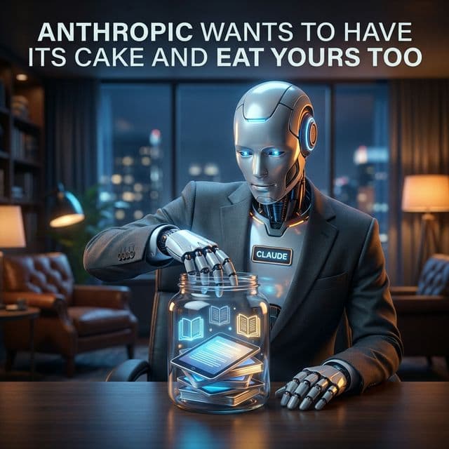 Cover image for: Anthropic Wants to Have Its Cake and Eat Yours Too